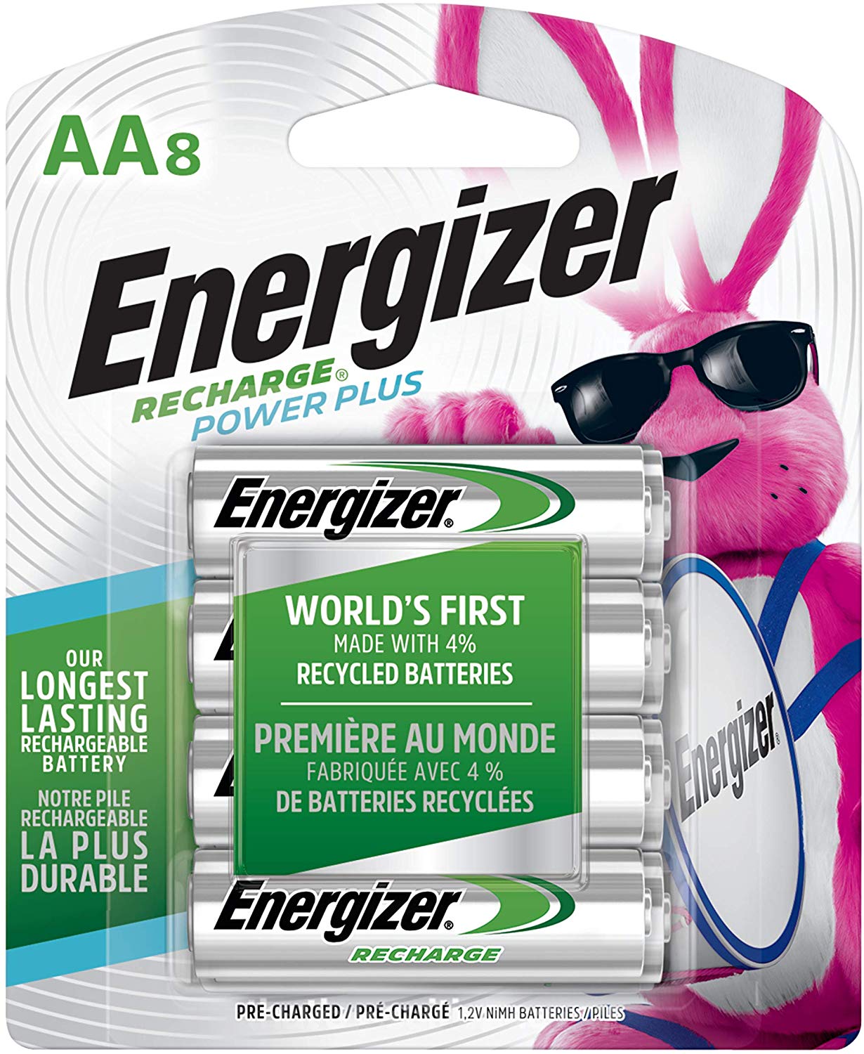 energizer solar recharge aa batteries